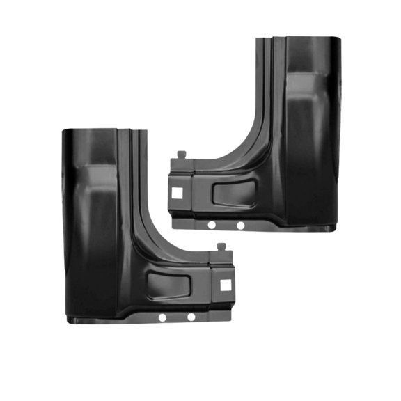 For Ford F-250/F-350 1999-2016 Cab Corner Driver And Passenger Side | Pair | Made Of Steel | Extended Cab Super Duty Models | 19H X 16W X 9D | With Extension | Replacement For RRP4207, RRP4208