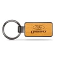 thumbnail image 1 of Ford F-250 Laser Engraved Maple Wood Gunmetal Frame Case Key Chain, 1 of 5