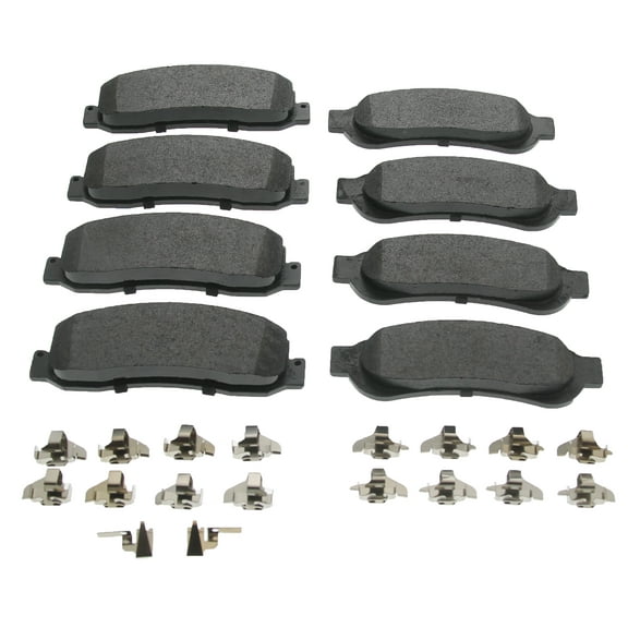 Brake Pads for Ford F-250 Super Duty 08-12 Front & Rear BC3Z-2001-E AC3Z-2200-B