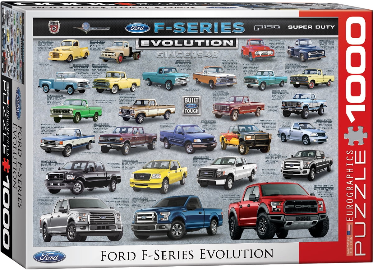 Ford F-Series Evolution 1000-Piece Puzzle