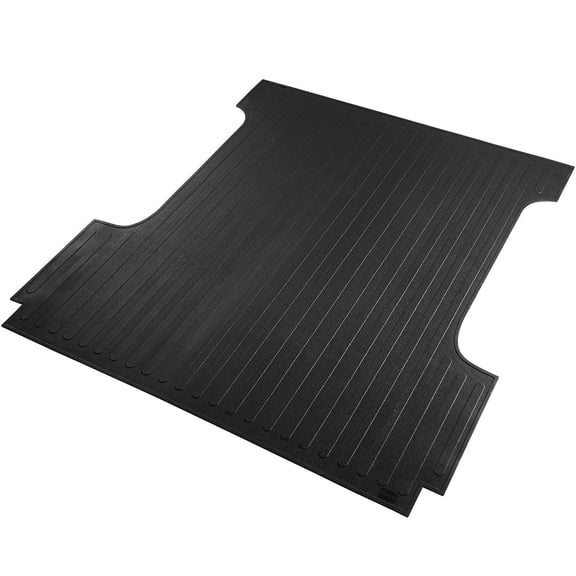 Ford F150 5.5ft Bed Mat, 66.5x64 Inch Rubber Liner for 2015-2023 Models, 1/4" Thick Anti-Slip Truck Accessory, All-Weather Bed Protection
