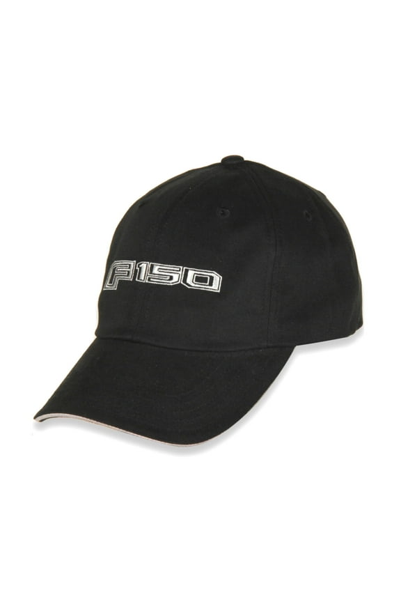 Ford F150 Embroidered Logo Baseball Cap Car Racing Hat Black Official Licensed