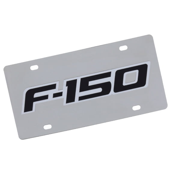 Ford F150 Logo License Plate (Chrome)