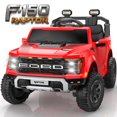 thumbnail image 1 of Ford F150 Raptor 24V Ride on Cars for Kids, Extra large Real 2 Seater Ride on Toys with Remote Control, Bluetooth, LED, Truck Storage, Electric Vehicles Ride on Truck for Boys Girls Gifts, 1 of 8