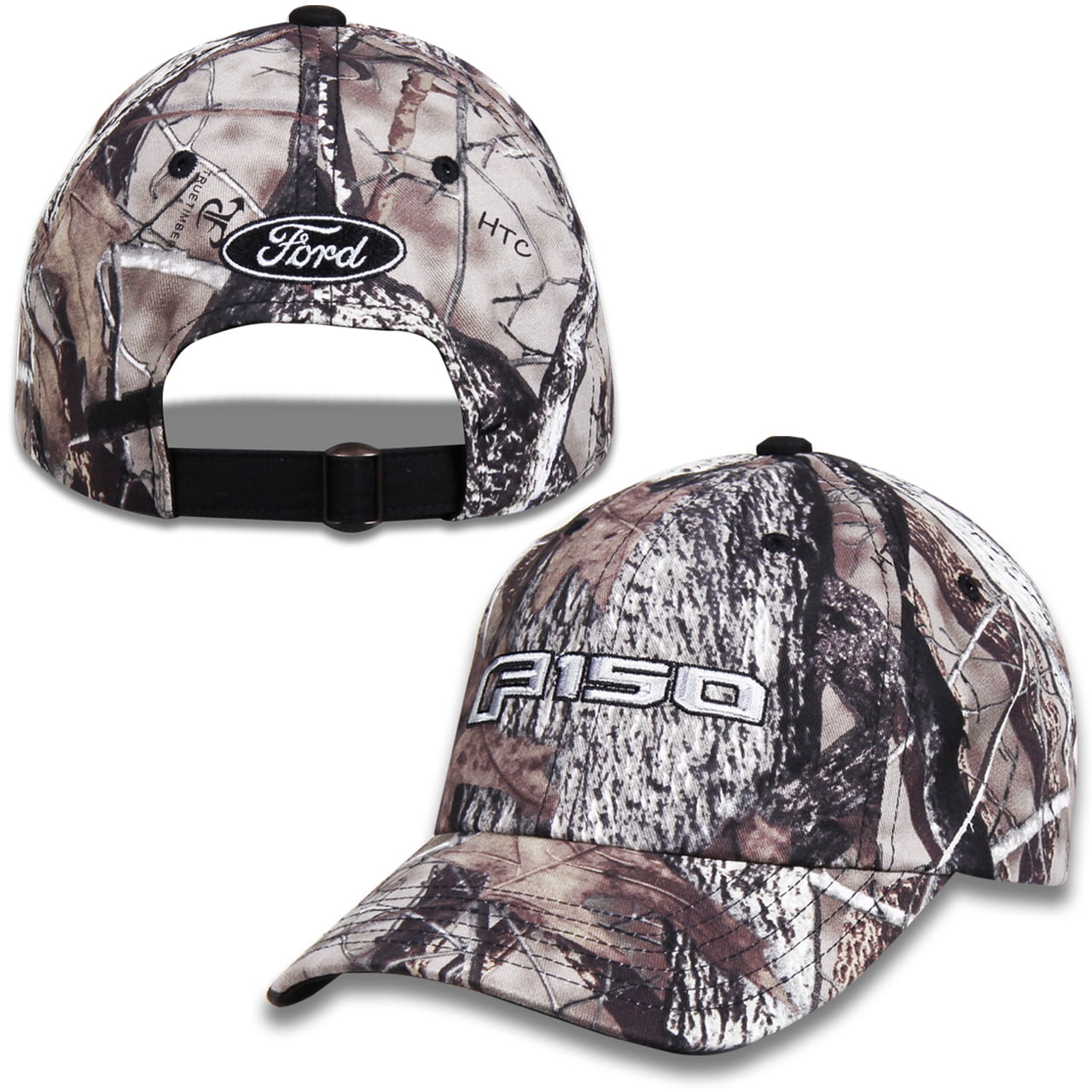Hunting Outdoors F150 Superduty Hat Cap Licensed Ford Camouflage Mesh Snapback Checkered Flag Men main image 4