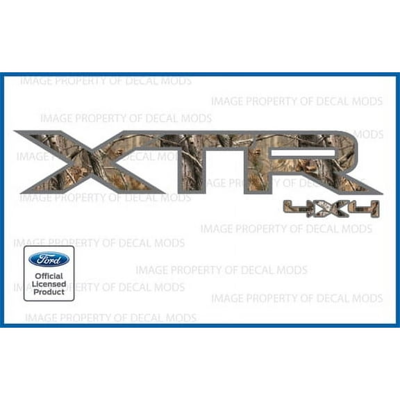 Ford F150 XTR 4x4 RealTree AP Decals Stickers - AP (2004-2014)