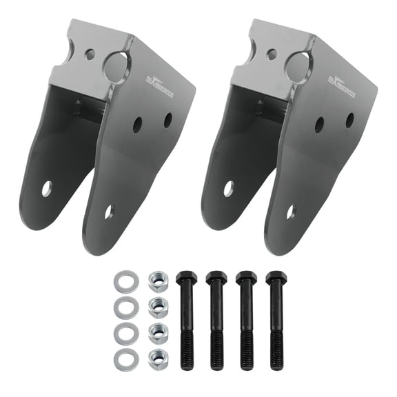 Ford F250 F350 Super Duty 2005-2016 4WD Radius Arm Drop Bracket Kit - 1"-5" Alloy Steel, Lower Position, 2"-4" Lift, MXR02FXSY