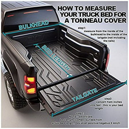 Ford F250/F350 SuperDuty 8ft Long Bed Tri-Fold Tonneau Cover