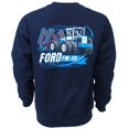 thumbnail image 1 of Ford FW-30 with Wing Disk Navy Crew Neck Sweatshirt EXC-95, 1 of 2