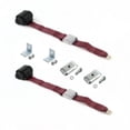 thumbnail image 1 of Ford Fairlane 1966-1967 Airplane 2 Point Burgandy Retractable Bucket Seat Belt Kit with Bracketry - 2 Belts, 1 of 1