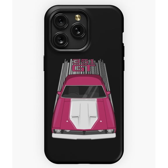 Ford Falcon XB GT 351 Mulberry Car G6588 Phone Case for iPhone17 16 15 14 13 12 11 Pro Max