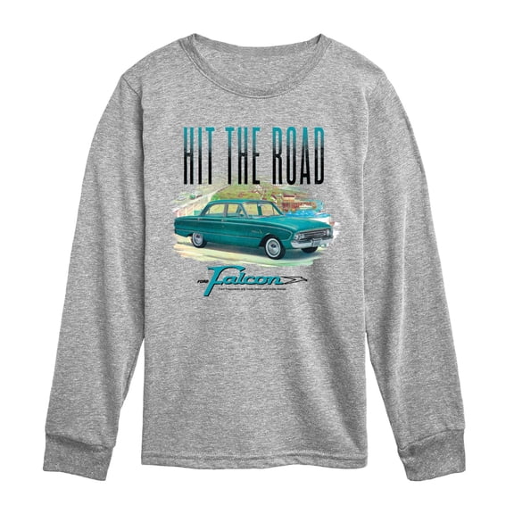 Ford - Falcon - Youth Long Sleeve Graphic T-Shirt