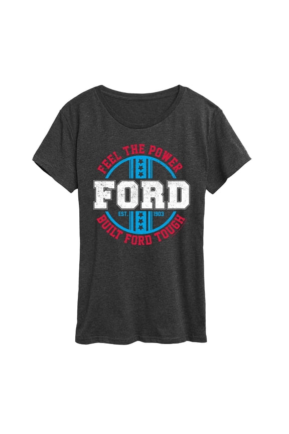 - Feel The Power Ford - Women's Short Sleeve Graphic T-Shirt