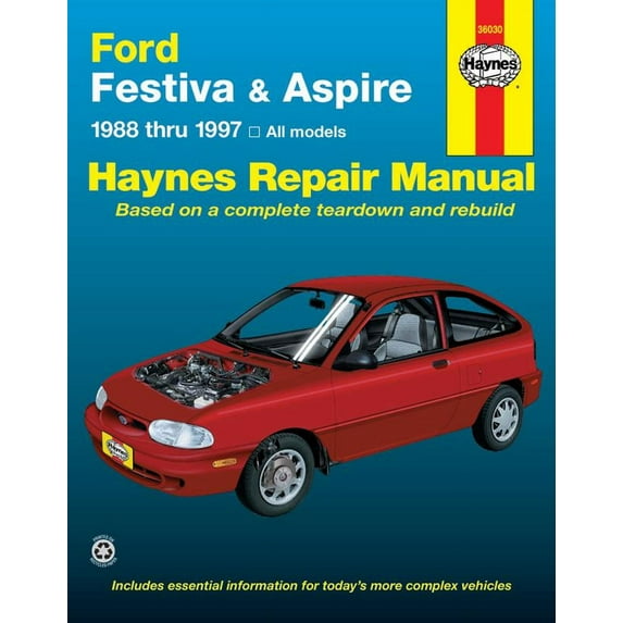 Ford Festiva (88-93) & Ford Aspire (94-97) Haynes Repair Manual ^