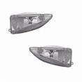 thumbnail image 1 of For Ford Focus 2000 01 02 03 2004 Fog Light Assembly Driver and Passenger Side | Pair | Lens and Housing | CAPA | Replacement For FO2592210, FO2593210 | 1S4Z15200AD, 615343523774, 1 of 4