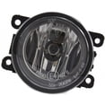 thumbnail image 1 of For Ford Focus 2008-2014 Fog Light Driver OR Passenger Side | Single Piece | Front | With Bulb | Clear Lens | Chrome Interior | Round | Standard Type | FO2592217 | 4F9Z15200AA, 1 of 6