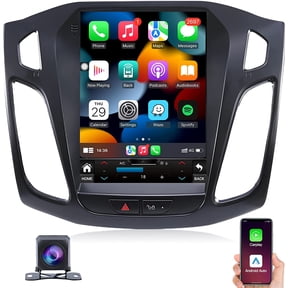 Ford Focus Car Stereo Radio 2012-2018 with Carplay/Android Auto, 10.4 Inch IPS Touch Screen Android 12 Car Radio with GPS Navigation Bluetooth WiFi Mirror Link Backup Camera, 2G RAM 32G ROM