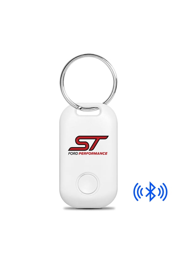 Ford Focus ST Bluetooth Smart Key Finder White Key Chain Key-ring