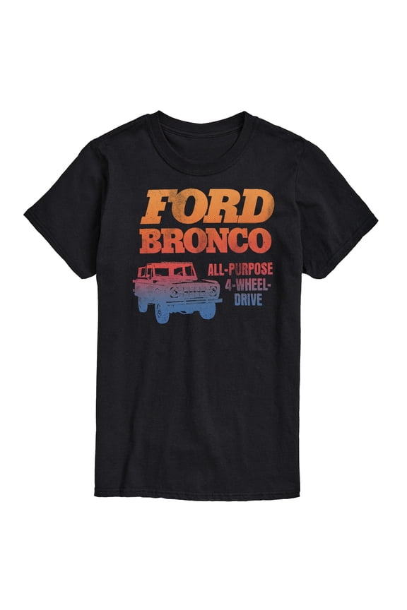 - Ford Bronco 4Wheel - Men's Short Sleeve T-Shirt