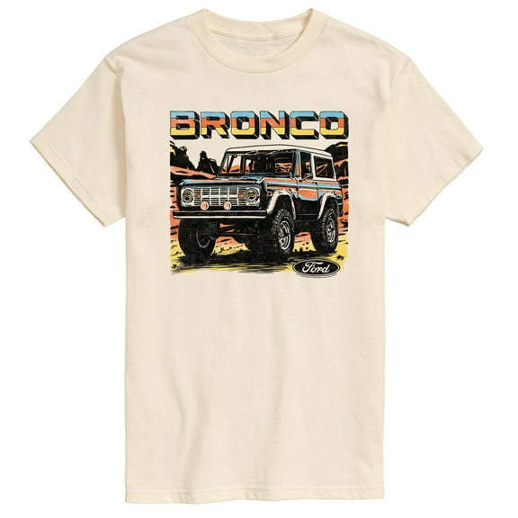 Ford - Ford Bronco Desert Illustration - Men's Short Sleeve T-Shirt