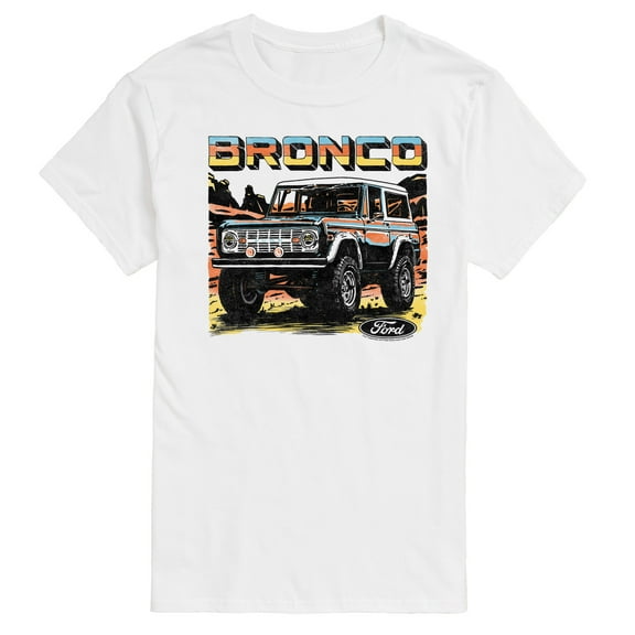 Ford - Ford Bronco Desert Illustration - Men's Short Sleeve T-Shirt
