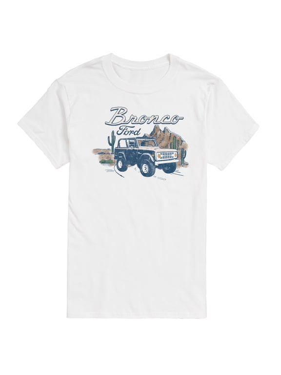 - Ford Bronco Desert Men's Short Sleeve Graphic T-Shirt