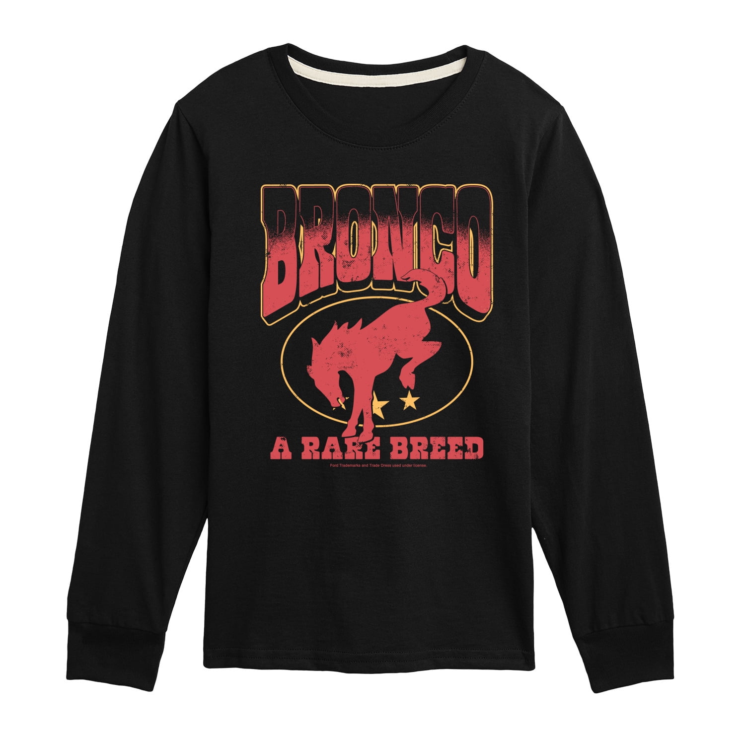 Ford - Ford Bronco Rare Breed - Youth Boys Long Sleeve Graphic T-Shirt