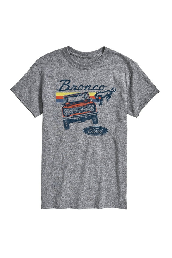 - Ford Bronco Stripes - Men's Short Sleeve T-Shirt