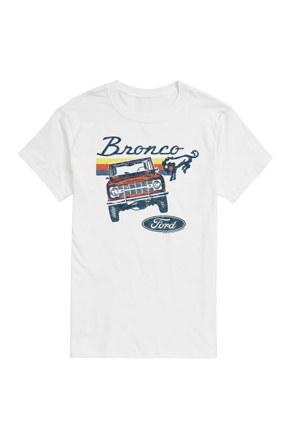 - Ford Bronco Stripes - Men's Short Sleeve T-Shirt