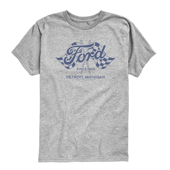 Ford - Ford Detroit - Youth Boys Short Sleeve Graphic T-Shirt