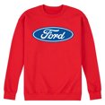 thumbnail image 1 of Ford - Ford Full Color Logo - Men's Crew Fleece Pullover Sweatshirt, 1 of 5