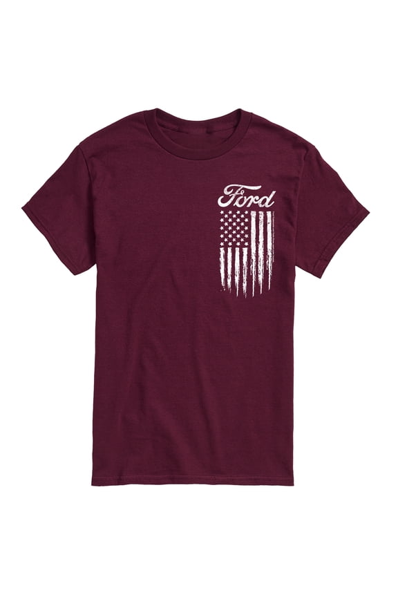 - Ford Logo Americana - Men's Short Sleeve Graphic T-Shirt