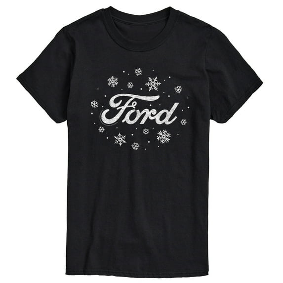 Ford - Ford Logo Snow - Men's Short Sleeve Graphic T-Shirt