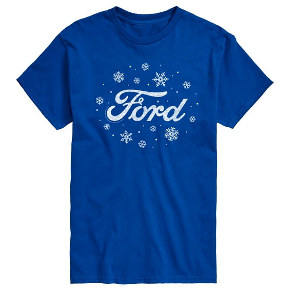 Ford - Ford Logo Snow - Men's Short Sleeve Graphic T-Shirt