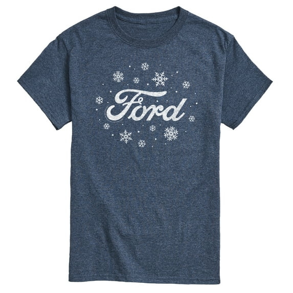 Ford - Ford Logo Snow - Men's Short Sleeve Graphic T-Shirt