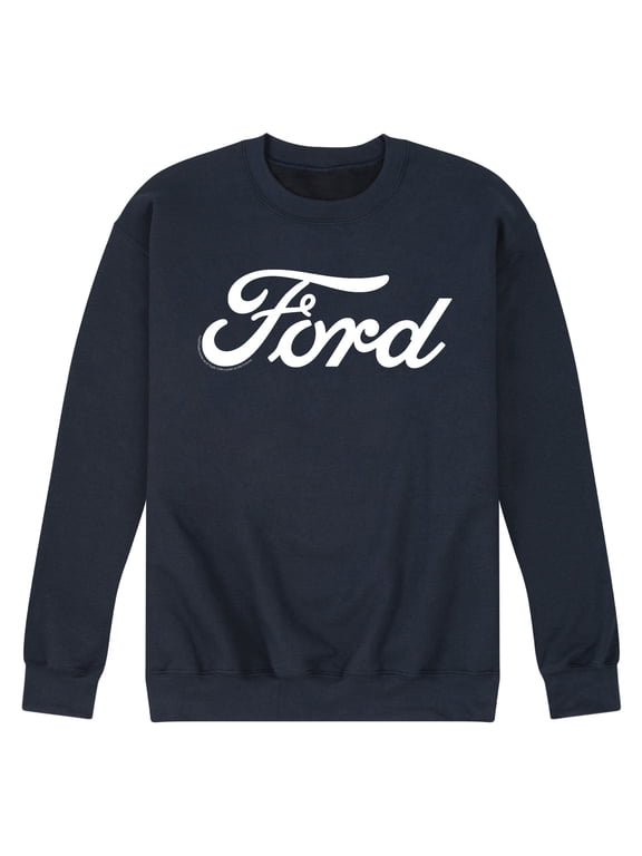 - Script Logo Men's Graphic Fleece Sweatshirt