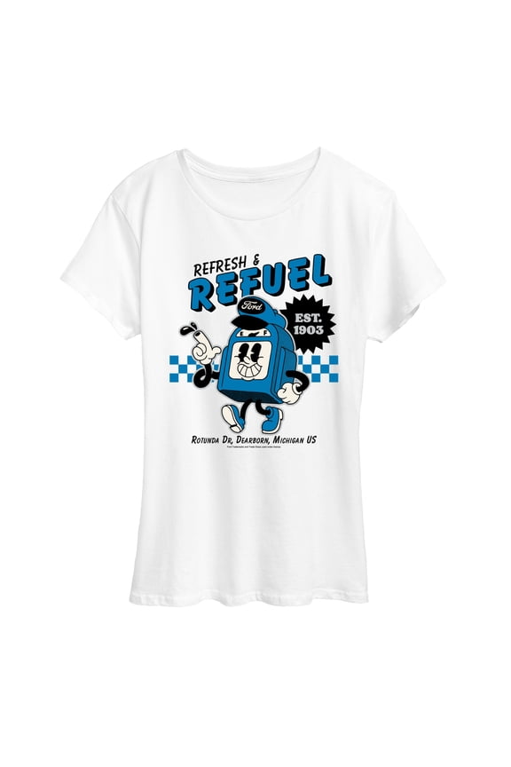 - Ford Refresh Refuel - Women's Short Sleeve Graphic T-Shirt