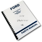 Ford Fordson Dexta Super Dexta Tractor 1957-1964 Parts Manual Catalog