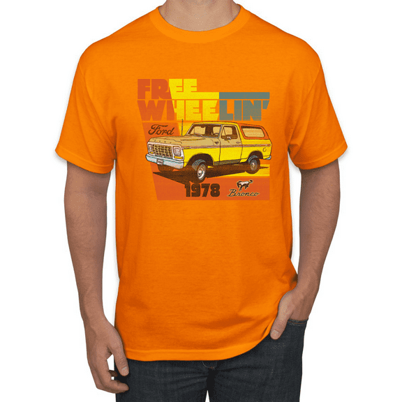 Ford Free Wheelin 1978 Bronco Classic Rasta 70s Cars and Trucks Graphic T-Shirt