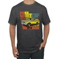 thumbnail image 1 of Ford Free Wheelin 1978 Bronco Classic Rasta 70s | Mens Cars and Trucks Graphic T-Shirt, Heather Black, Small, 1 of 4