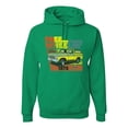 thumbnail image 1 of Ford Free Wheelin 1978 Bronco Classic Rasta 70s | Mens Cars and Trucks Hooded Sweatshirt Graphic Hoodie, Kelly, 2XL, 1 of 4