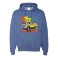 thumbnail image 1 of Ford Free Wheelin 1978 Bronco Classic Rasta 70s | Mens Cars and Trucks Hooded Sweatshirt Graphic Hoodie, Vintage Heather Blue, 3XL, 1 of 4