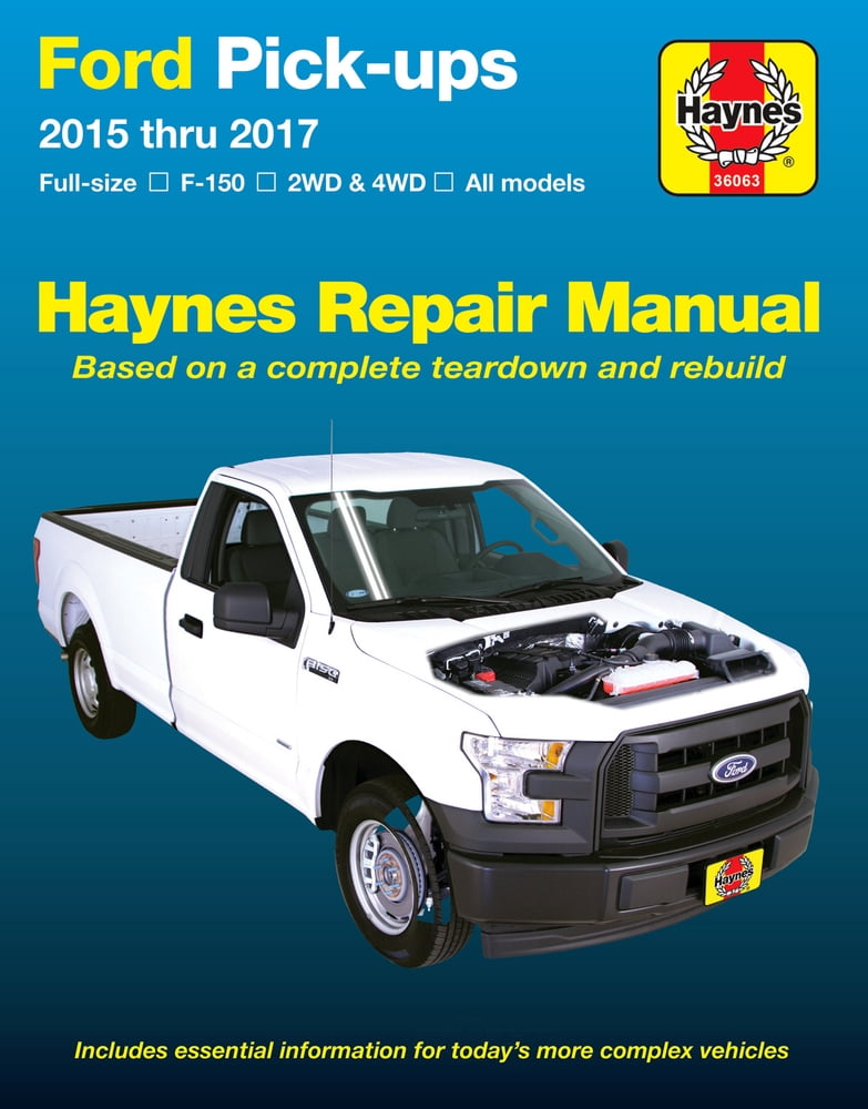 Ford Full Size F-150 Haynes Repair Manual (2015-2017)