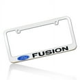 thumbnail image 1 of Ford Fusion Chrome Metal License Plate Frame, 1 of 3