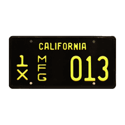 Ford GT 350 | Shelby Cobra Mustang | 1X MFG 013 | Metal Stamped Replica License Plate