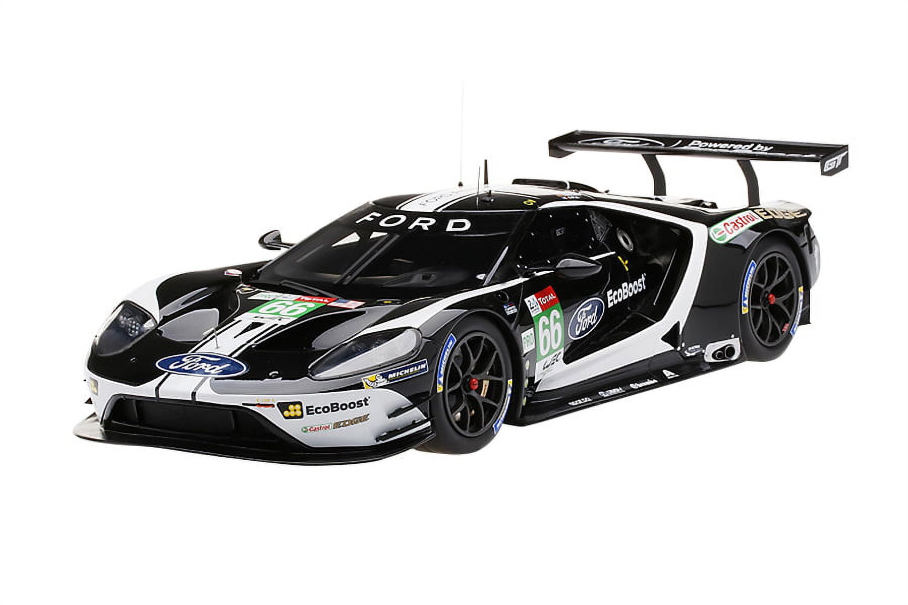 Ford GT #66 B. Johnson - S. Mucke - O. Pla Ford Chip Ganassi Team UK 24 Hours of Le Mans LM GTE-Pro (2019) 1/18 Model Car by Top Speed
