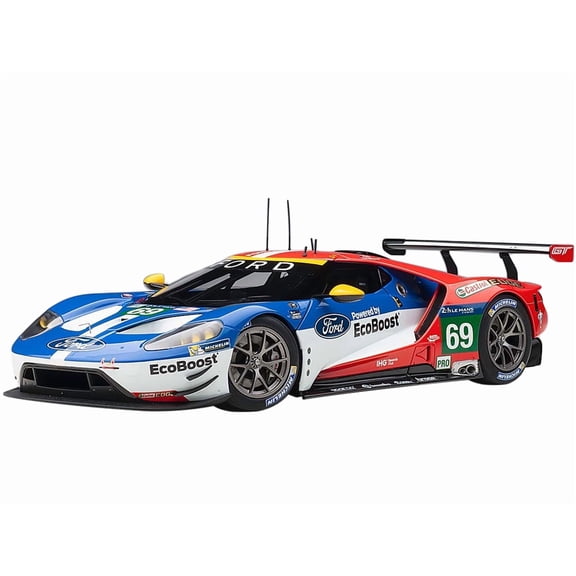 Ford GT #69 Ryan Briscoe - Richard Westbrook - Scott Dixon 24H Le Mans (2016) 1/18 Model Car by Autoart