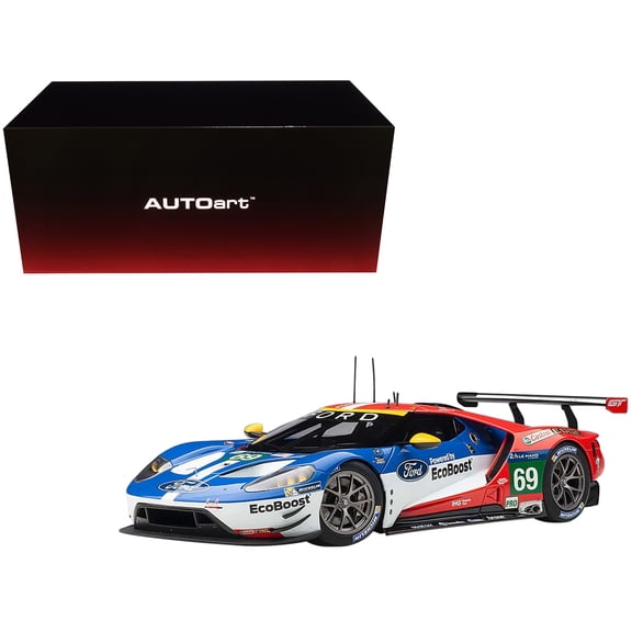 Ford GT #69 Ryan Briscoe - Richard Westbrook - Scott Dixon "Ford Chip Ganassi Team USA" 24H Le Mans (2016) 1/18 Model Car by Autoart