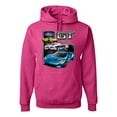 thumbnail image 1 of Ford GT American Horse Power Mustang | Mens Cars and Trucks Hooded Sweatshirt Graphic Hoodie, Fuschia, Medium, 1 of 4