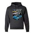 thumbnail image 1 of Ford GT American Horse Power Mustang | Mens Cars and Trucks Hooded Sweatshirt Graphic Hoodie, Heather Black, 3XL, 1 of 4